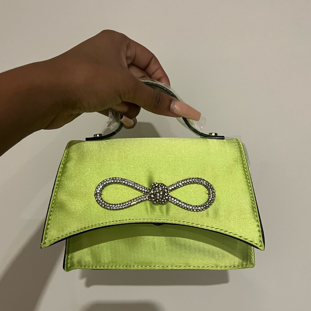 LIME GREEN MINI ALDO BAG